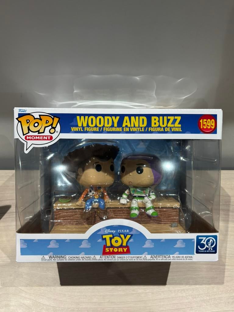 Funko Pop! 1599 Woody & Buzz Toy Story 30th Anniversary, Ophalen of Verzenden, Zo goed als nieuw