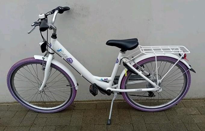 Meisjesfiets alu BFK Pure 24inch 6speed NIEUWPRIJS 389€ 🚴‍♂, Fietsen en Brommers, Ophalen, Cruiser, Aluminium, Zo goed als nieuw