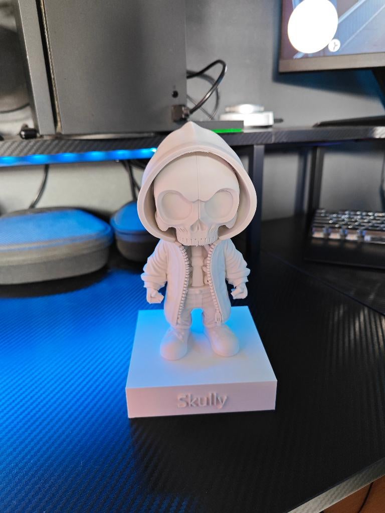 Skully 17cm – DIY figure om te schilderen | Uniek cadeau / d, Enlèvement ou Envoi, Neuf