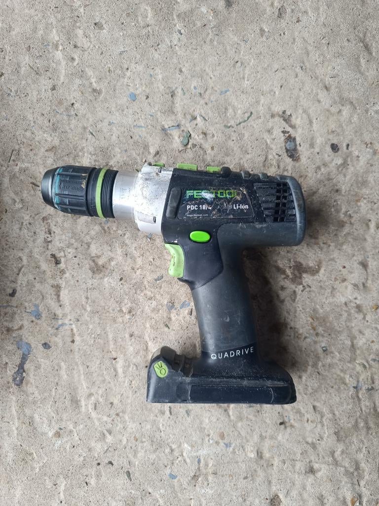 Festool PDC 18/4
Zonder batterij en oplader, Ophalen, Gebruikt