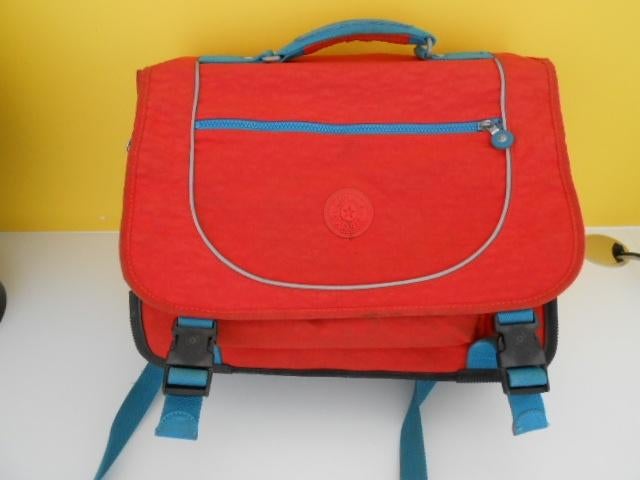 boekentas - kipling, Aktetas of Boekentas, Oranje, Ophalen of Verzenden, 30 tot 40 cm