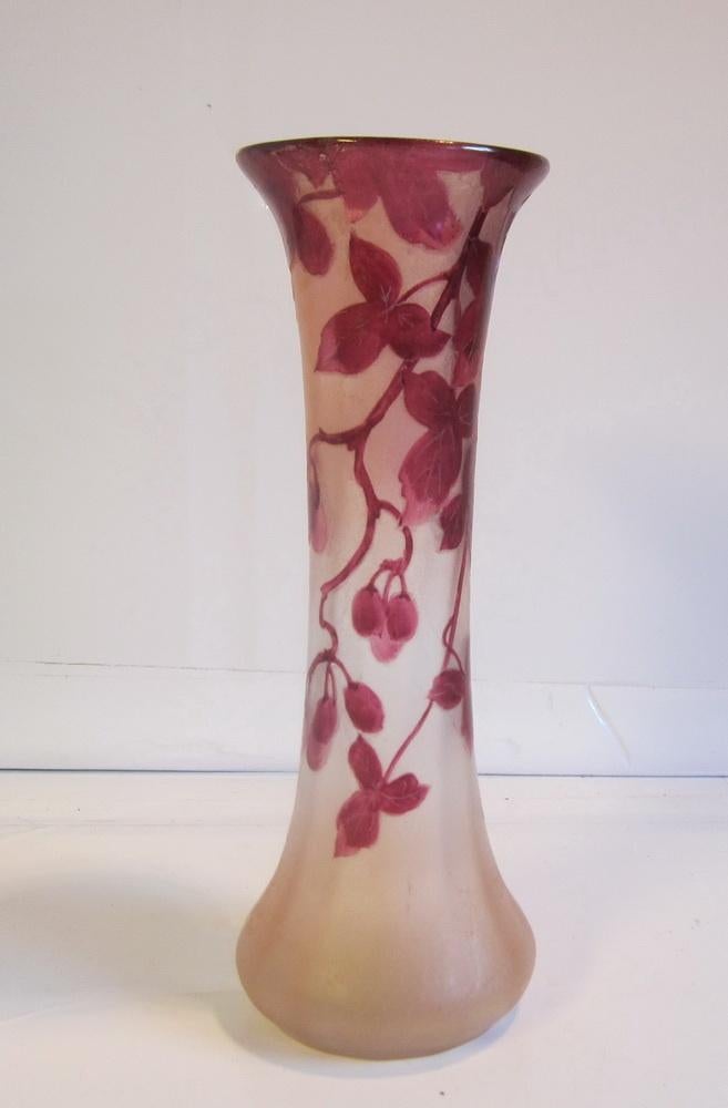 Antieke Legras 'Rubis' serie, met druiven, ca 1910, Verzenden