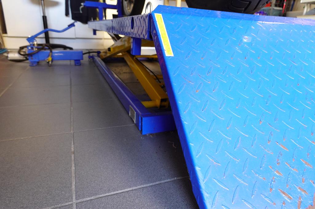 HEFBRUG voor motoren, Ophalen