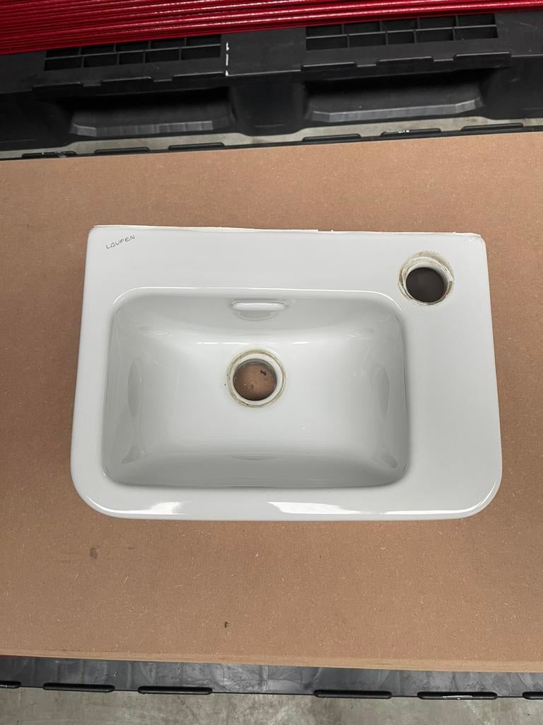 Wastafel lavabo wc, Ophalen, Zo goed als nieuw, Steen, Wastafel