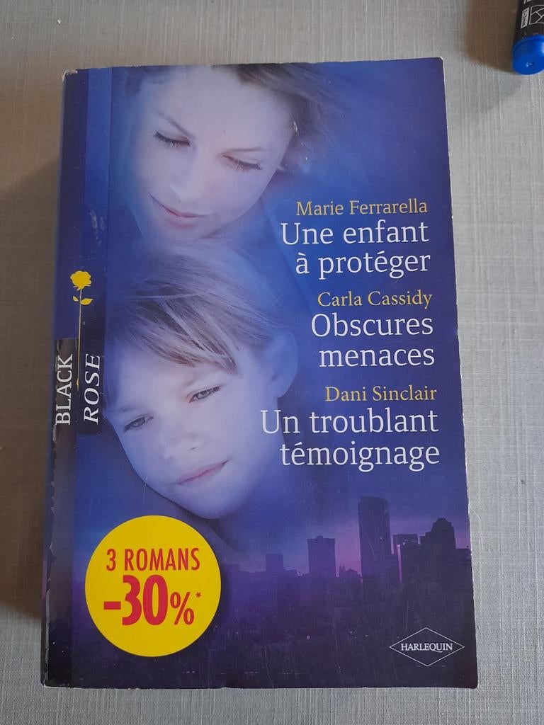 Livre Harlequin Triple Série Black Rose, Enlèvement ou Envoi