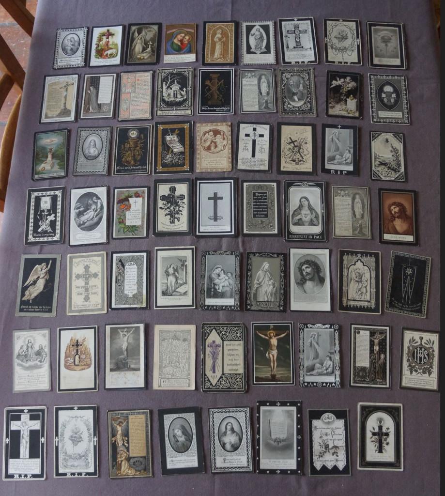 62 ZEER OUDE doodsprentjes (OVERLIJDENSJAREN 1880), Verzamelen, Ophalen of Verzenden, Bidprentje