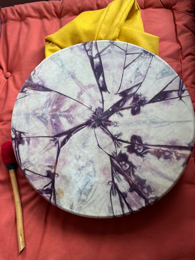 Sjamanen drum uit rendierenhuid, Ophalen of Verzenden, Zo goed als nieuw, Overige merken