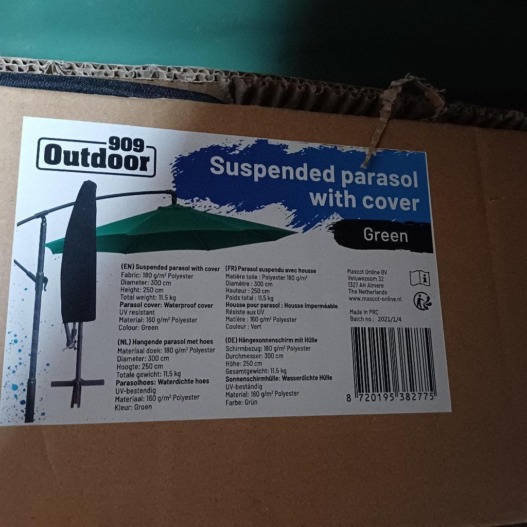 parasol, Ophalen, Nieuw, 2 tot 3 meter