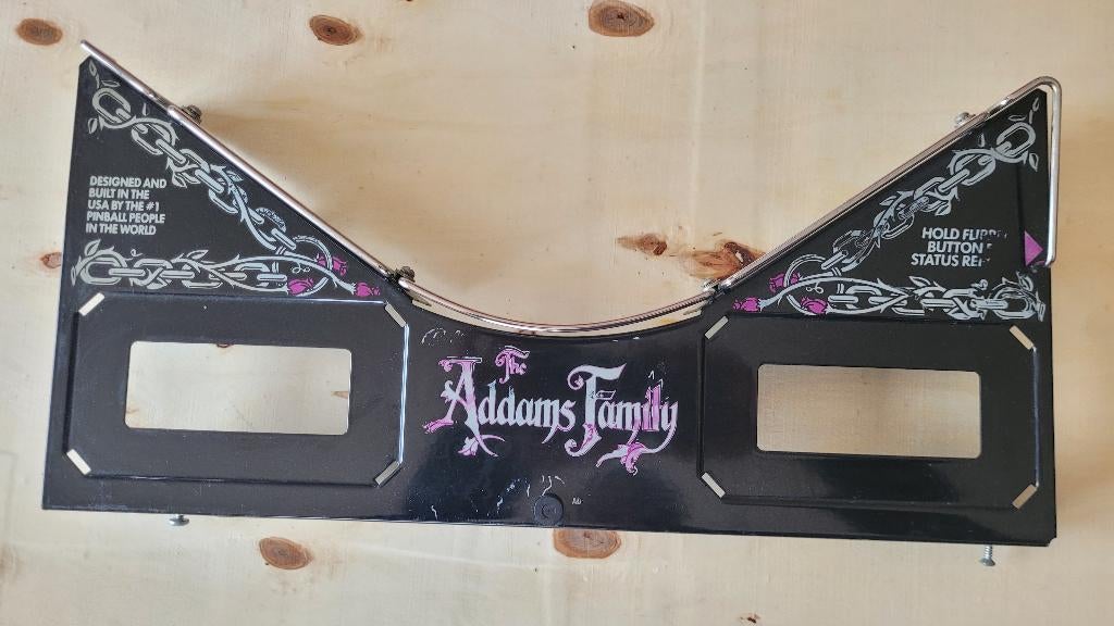 Apron pour flipper The Addams Family, Collections, Machines | Flipper (jeu), Pièces ou Jeu en panne, Enlèvement ou Envoi, Bally