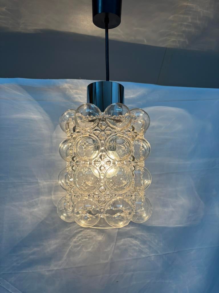 Vintage Helena Tynell hanglamp, designer bubbel lamp 1960, Enlèvement ou Envoi, Utilisé