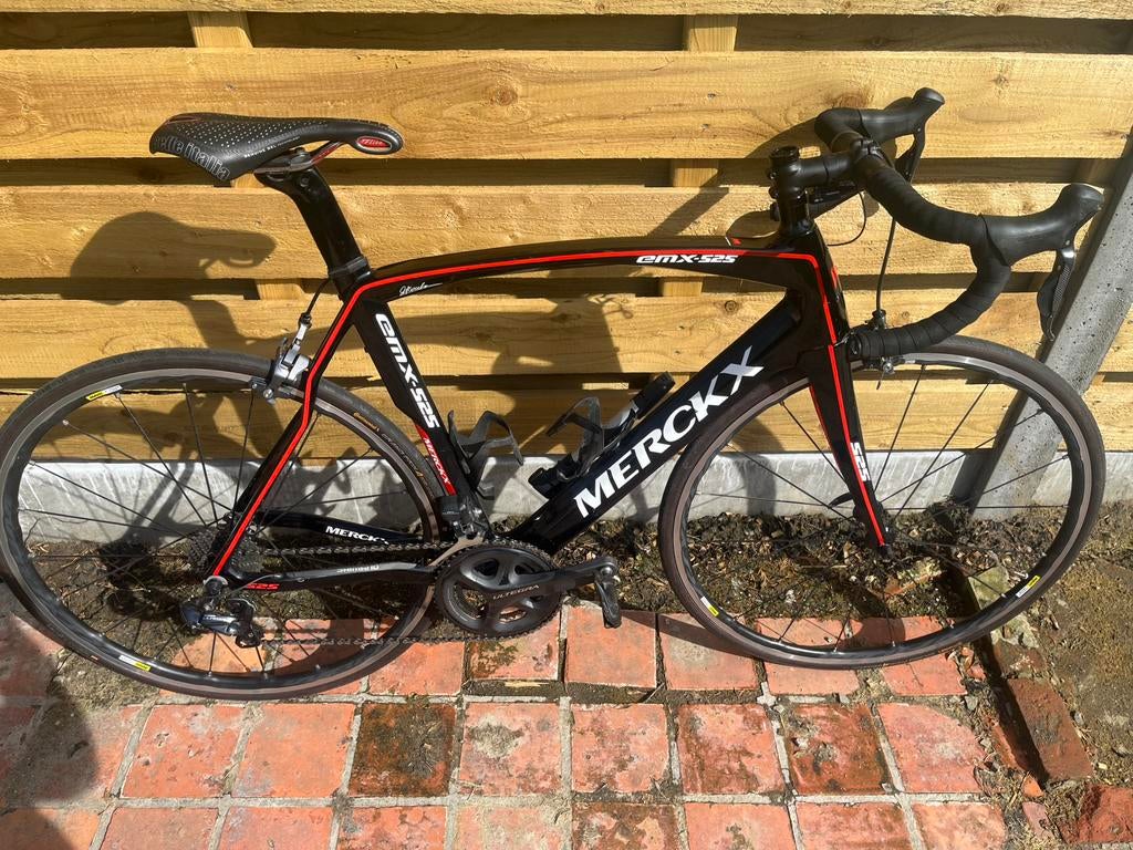 Racefiets Eddy Merckx EMX525 full Carbon -Ultegra DI2, Fietsen en Brommers, 28 inch, Carbon, Zo goed als nieuw, Meer dan 20 versnellingen