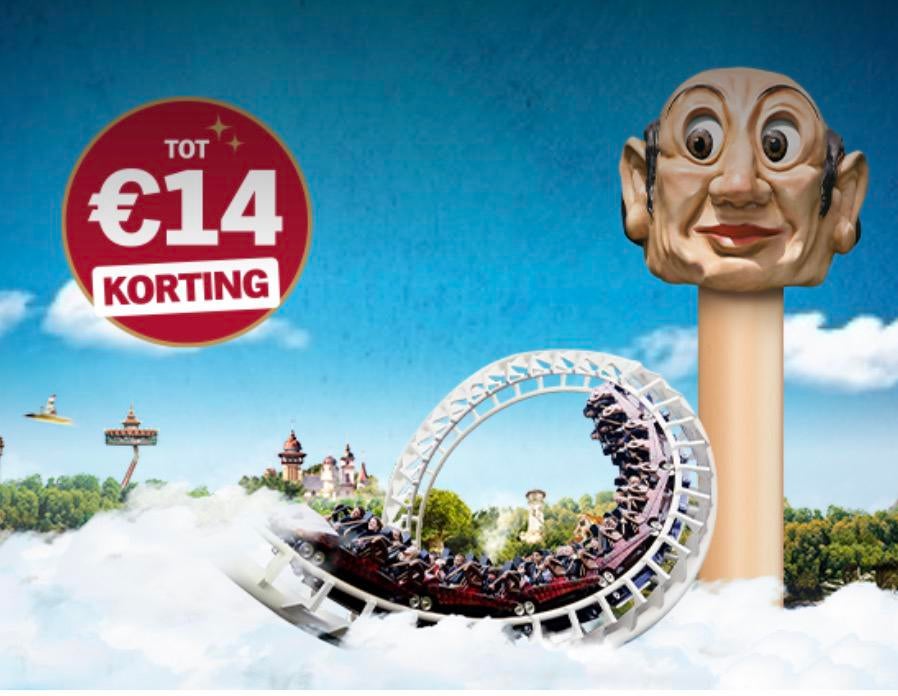 Albert Heijn EFTELING zegels / volle spaarkaarten, Tickets en Kaartjes, Drie personen of meer, Kortingsbon, Pretpark