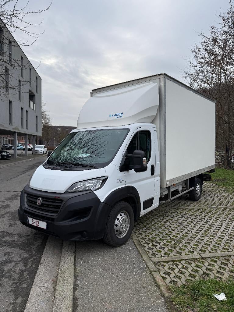Fiat Ducato 2.3 Multijet - euro 6 - TVA - Dhollandia 750kg, Auto's, Euro 6, Bedrijf, Ducato, Achteruitrijcamera