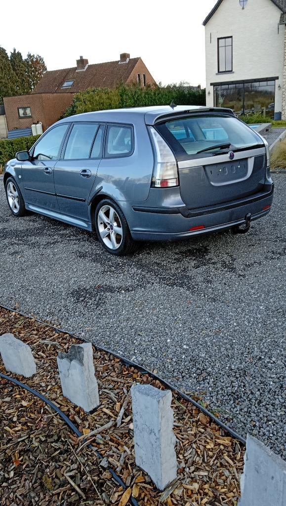 Saab 9-3 break. , 1.9 d, 2008 ,,169000 km ,full option, Auto's, Saab, Leder, Bedrijf, Te koop, Saab 9-3
