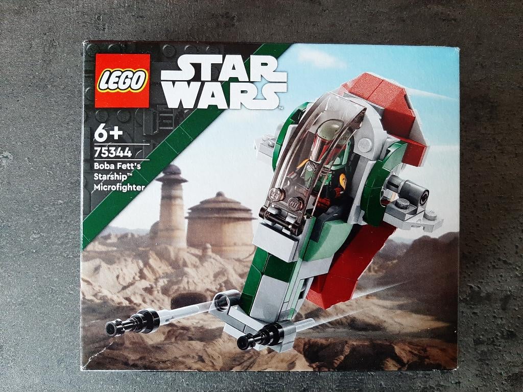 Lego Star Wars 75344: Boba Fett's Starship, Star Wars, Lego, Nieuw, Ophalen of Verzenden