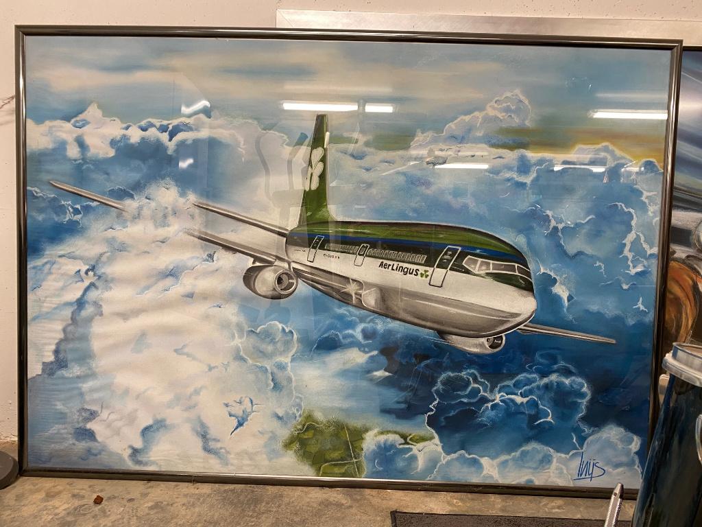 Krijt tekening 160cm x 113cm, Ophalen