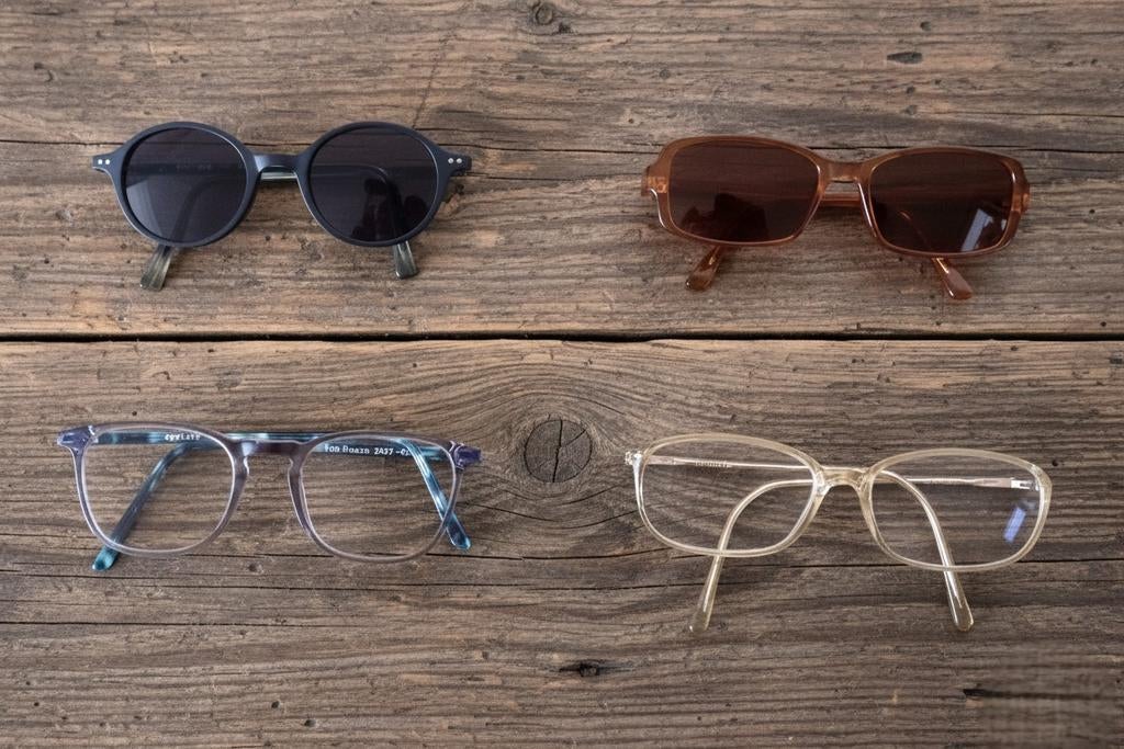 Damesbrillen op sterkte, Handtassen en Accessoires, Zonnebrillen en Brillen | Dames, Ophalen of Verzenden, Zo goed als nieuw, Bril