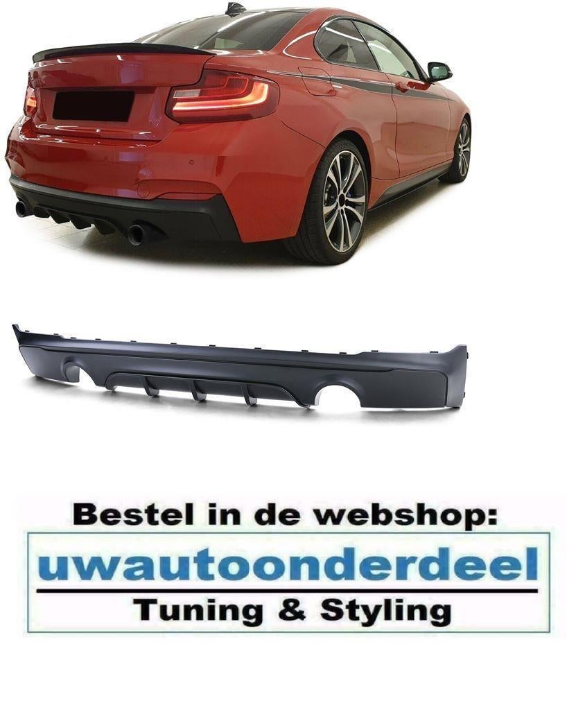 Diffuser Mat Zwart Voor Bmw 2 serie F22 F23 M Pakket, Verzenden