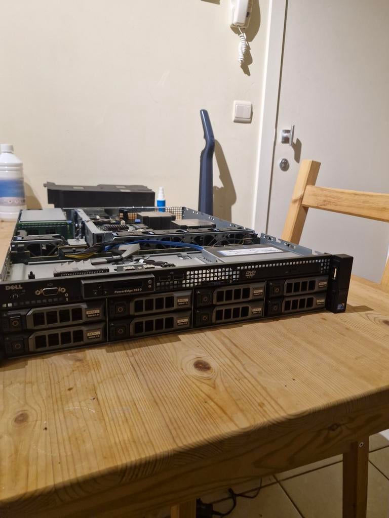 Dell (PowerEdge R510) - 2x Xeon(R) L5609, Computers en Software, Servers, Ophalen, 32 GB