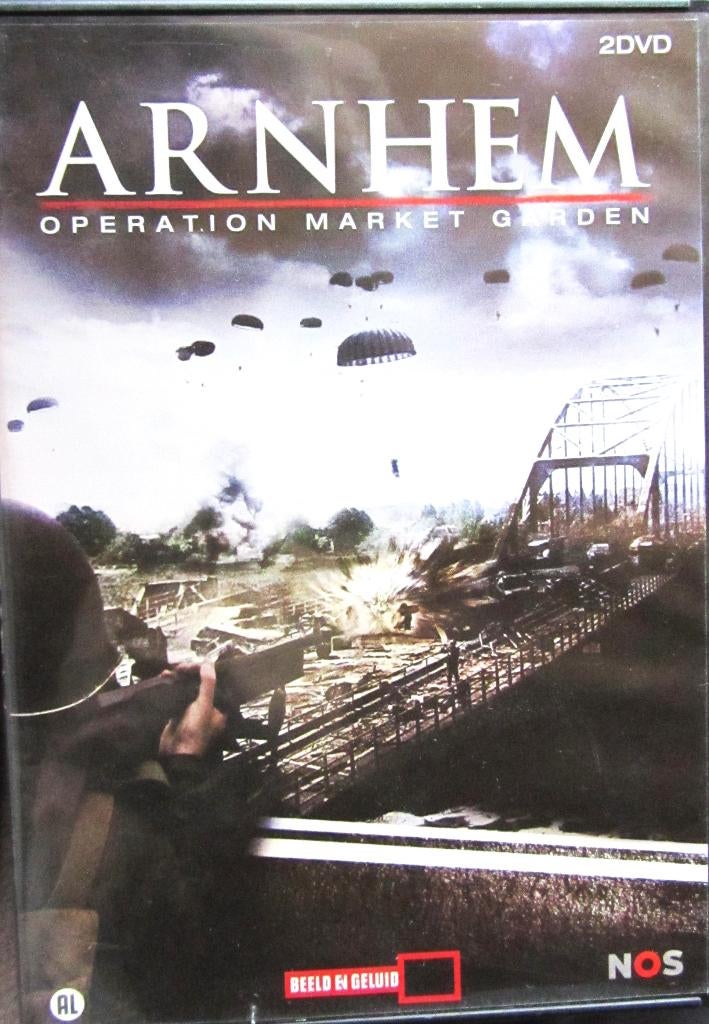 DUBBELE DVD OORLOG- ARNHEM, OPERATION MARKET GARDEN, Cd's en Dvd's, Alle leeftijden, Ophalen of Verzenden, Zo goed als nieuw, Oorlog