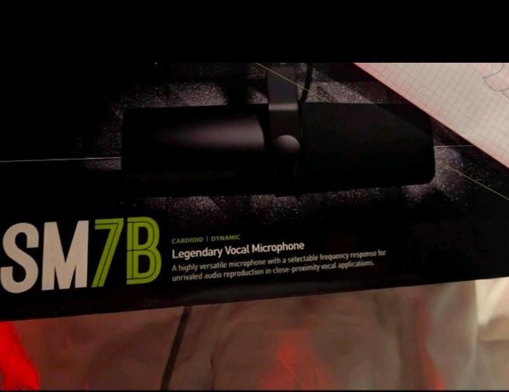 SHURE SM7B NIEUW IN DOOS, Enlèvement ou Envoi