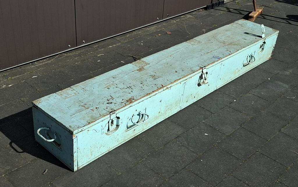 Houten munitiekist WO2, Ophalen