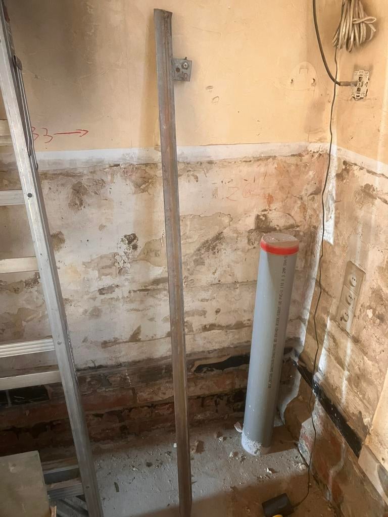 Aardingspen 1,5 meter, Doe-het-zelf en Bouw, Elektriciteit en Kabels, Ophalen, Gebruikt, Overige typen