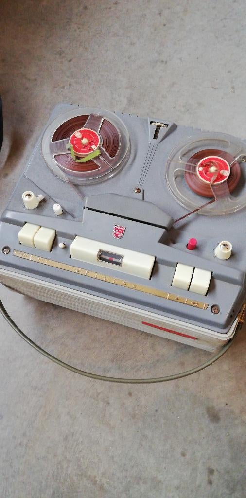 Vintage bandrecorder Philips, Enlèvement, Magnétophone