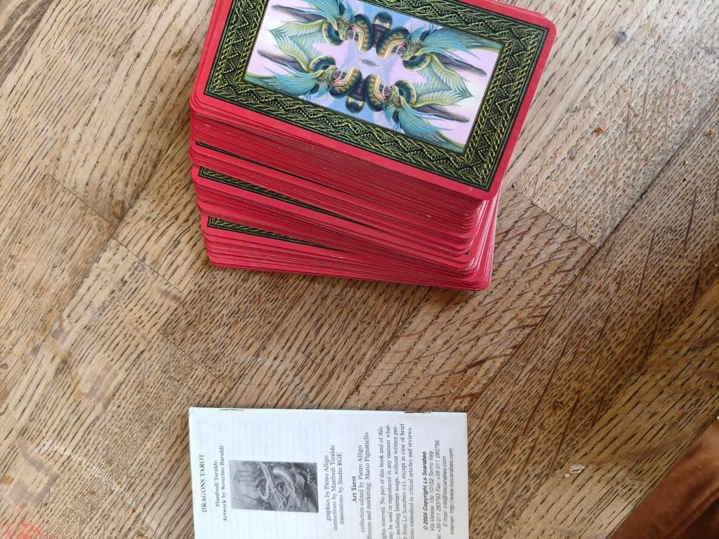 Tarot Dragon OOP, Ophalen of Verzenden