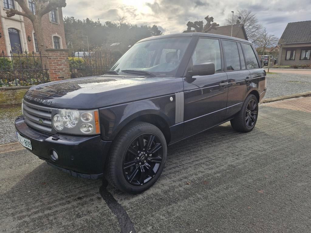 RANGEROVER VOUGE 3.6 TDV8 LICHTEVRACHT .4WD 3500KG SL.GKVVK, Auto's, Land Rover, Blauw, Leder, Bedrijf, Diesel