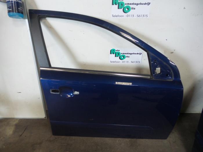 Portière 4portes avant droite d'un Opel Astra (Astra H 04-), -, Opel, 3 mois de garantie, Utilisé