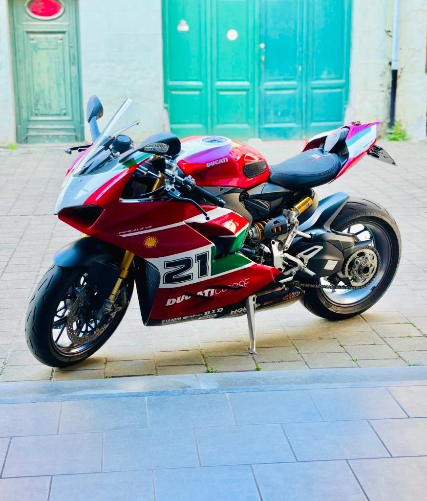 Ducati Panigale V2 Troy Bayliss, 2 cilinders, Motorrijbewijs A, Super Sport, Meer dan 35 kW