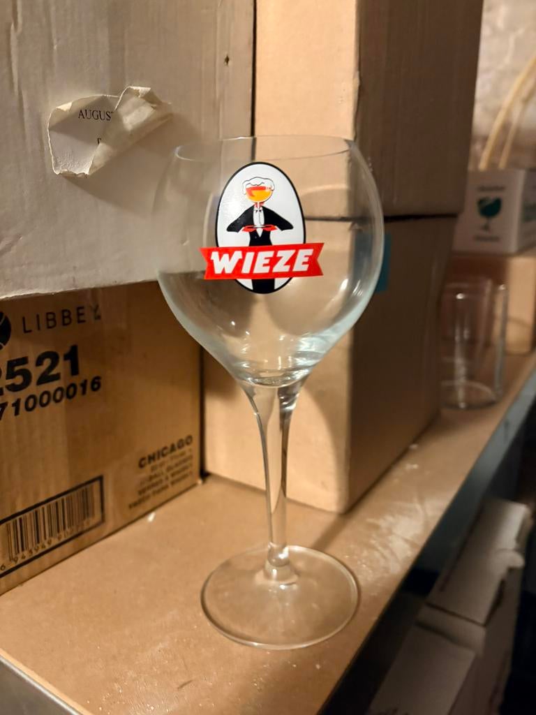 Très beau verre WIEZE TRIPEL ORIGINAL, Collections, Enlèvement, Neuf, Verre ou Verres, Autres marques