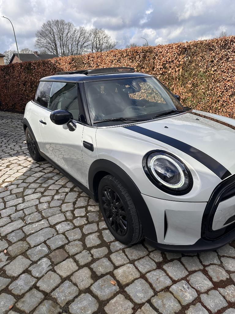 Mini Cooper 1,5 OPF DCT, Auto's, Mini, 4 zetels, Wit, Leder, Particulier