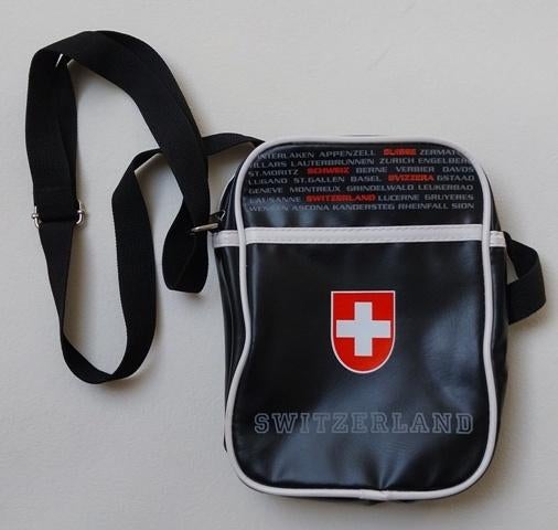 Petit sac à bandoulière en provenance de Suisse, Enlèvement ou Envoi, Comme neuf, Noir, Autres marques