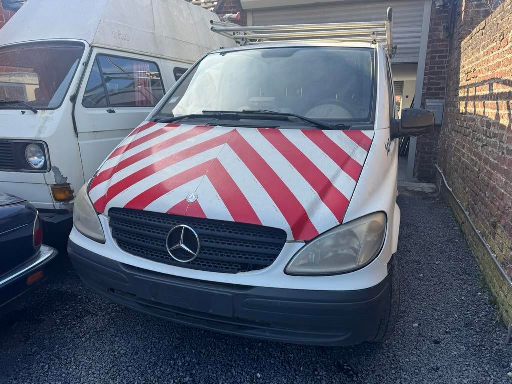 Mercedes vito diesel 2010 marchgabd voor export, Auto's, Mercedes-Benz, 4 deurs, 4 cilinders, Wit, Bedrijf