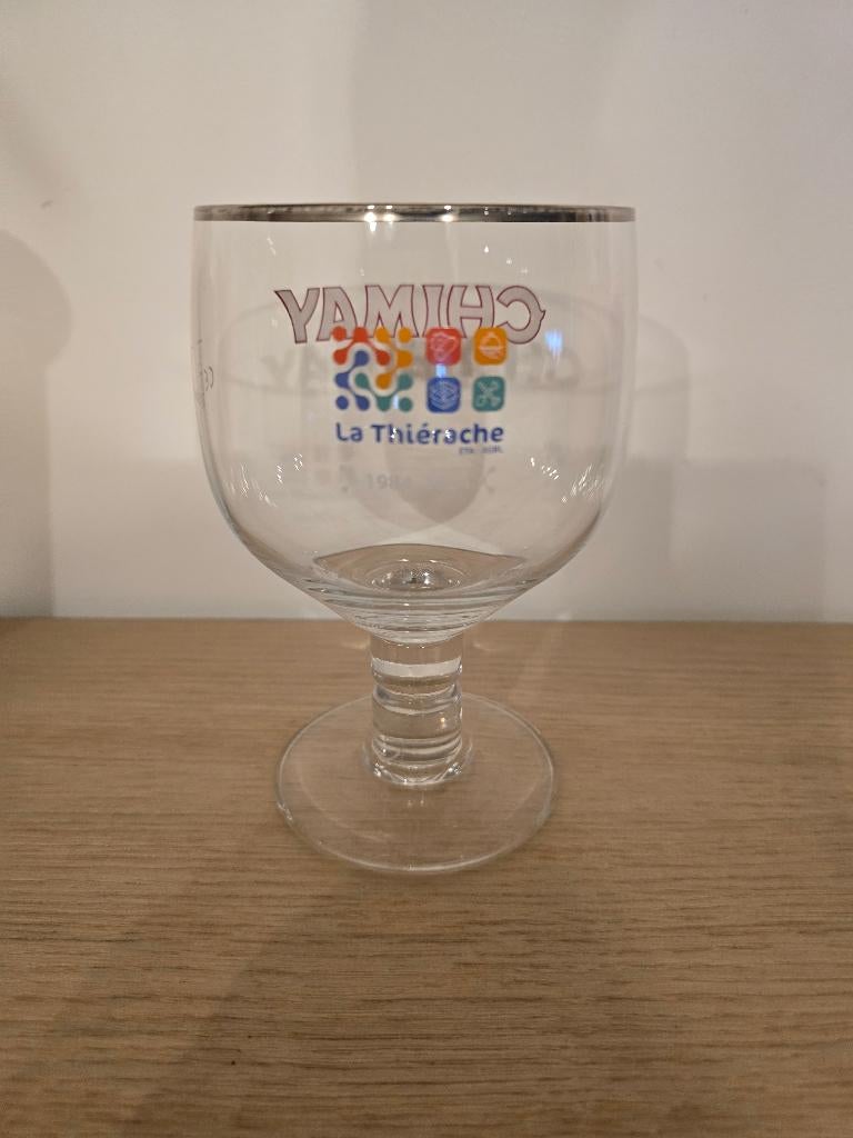 Verre Trappiste Chimay, Enlèvement ou Envoi, Neuf, Verre ou Verres, Autres marques