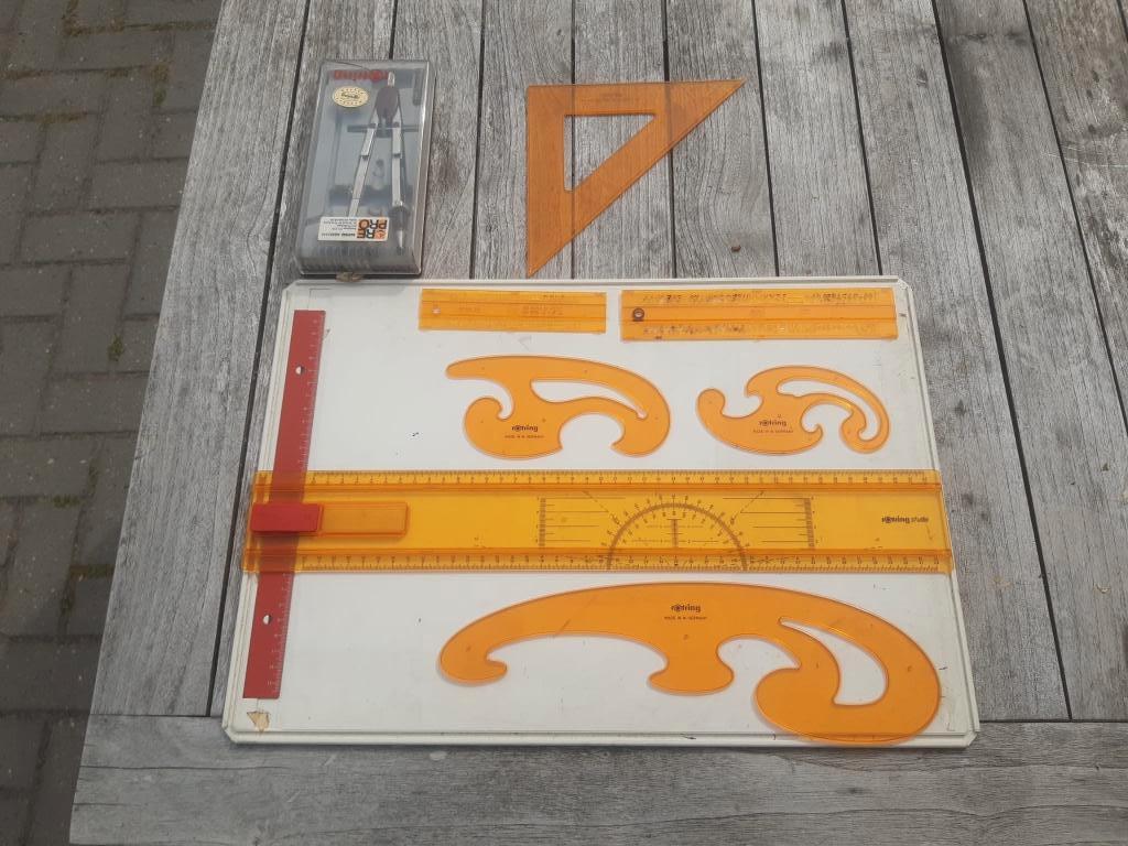 Rotring tekenplaat, Ophalen, Gebruikt, Overige typen