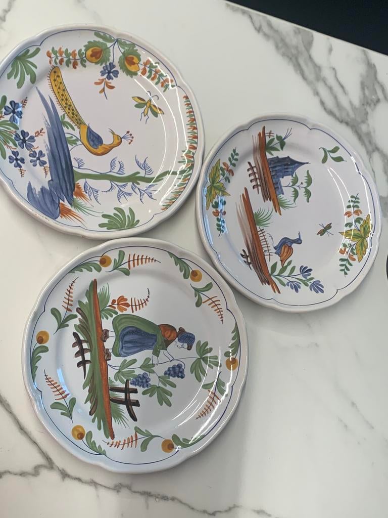 Drie borden, Ophalen