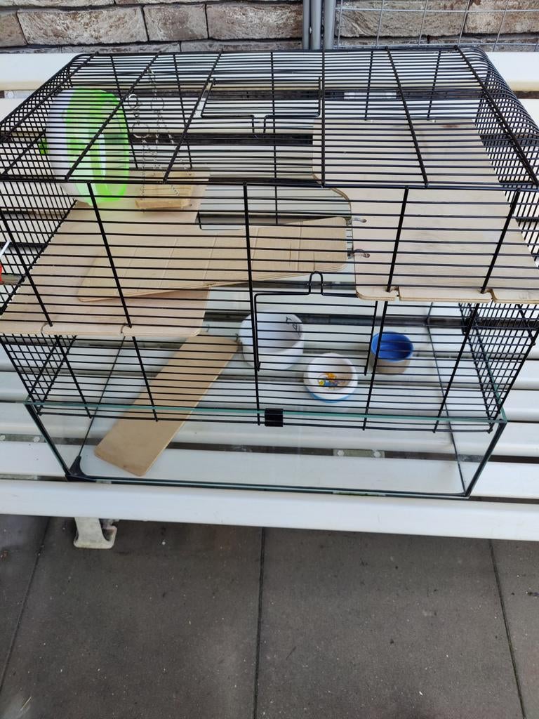 Hamster kooi zo goed als nieuw, Ophalen, Kooi, Hamster