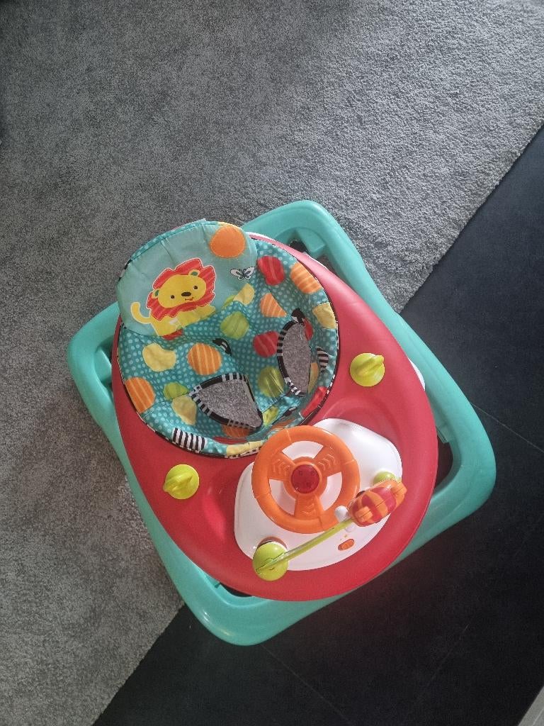 Loopstoel, Kinderen en Baby's, Speelgoed | Babyspeelgoed, Ophalen, Zo goed als nieuw, Met wieltjes