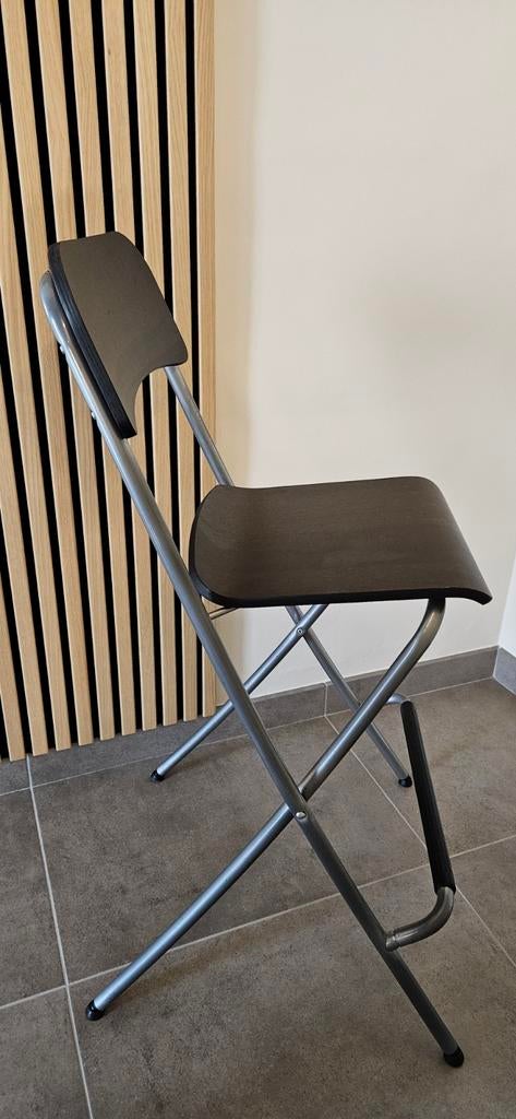 Opvouwbaar barkrukken, Ophalen