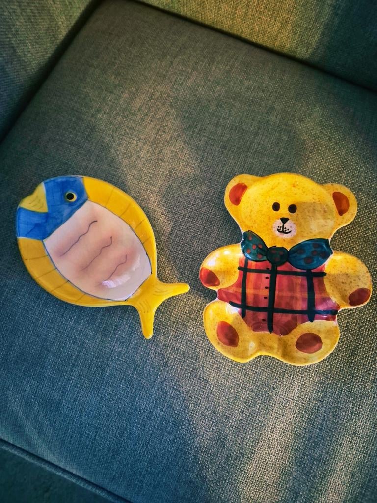 2 design aperitief bordjes, Ophalen