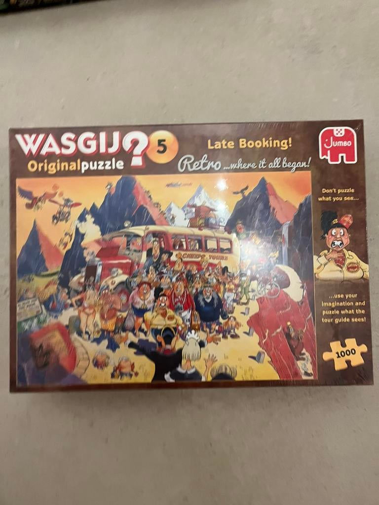 Wasgij original puzzel - 1000 stukjes - nr 5, Ophalen, 500 t/m 1500 stukjes, Zo goed als nieuw, Legpuzzel