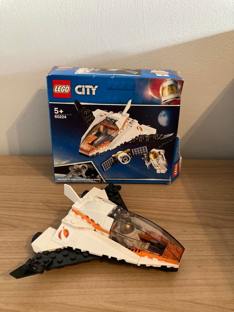 Lego City - NASA ruimteschip - nr 60224, Ophalen of Verzenden, Zo goed als nieuw