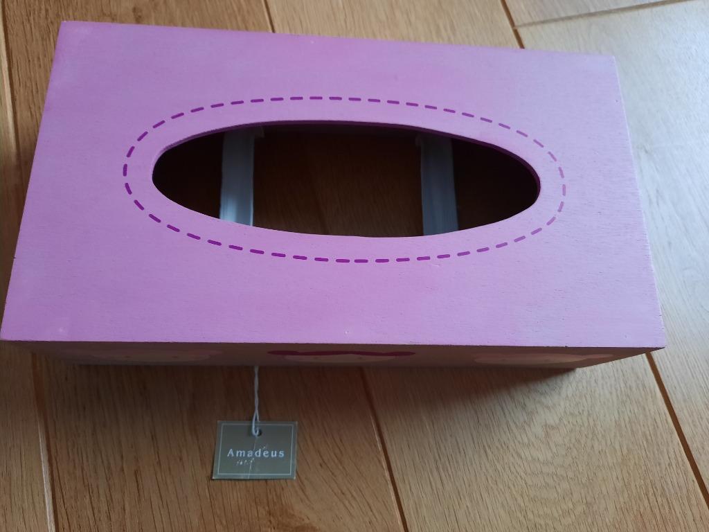 Boîte à mouchoirs en bois enfant cadeau Noël, Enlèvement, Neuf