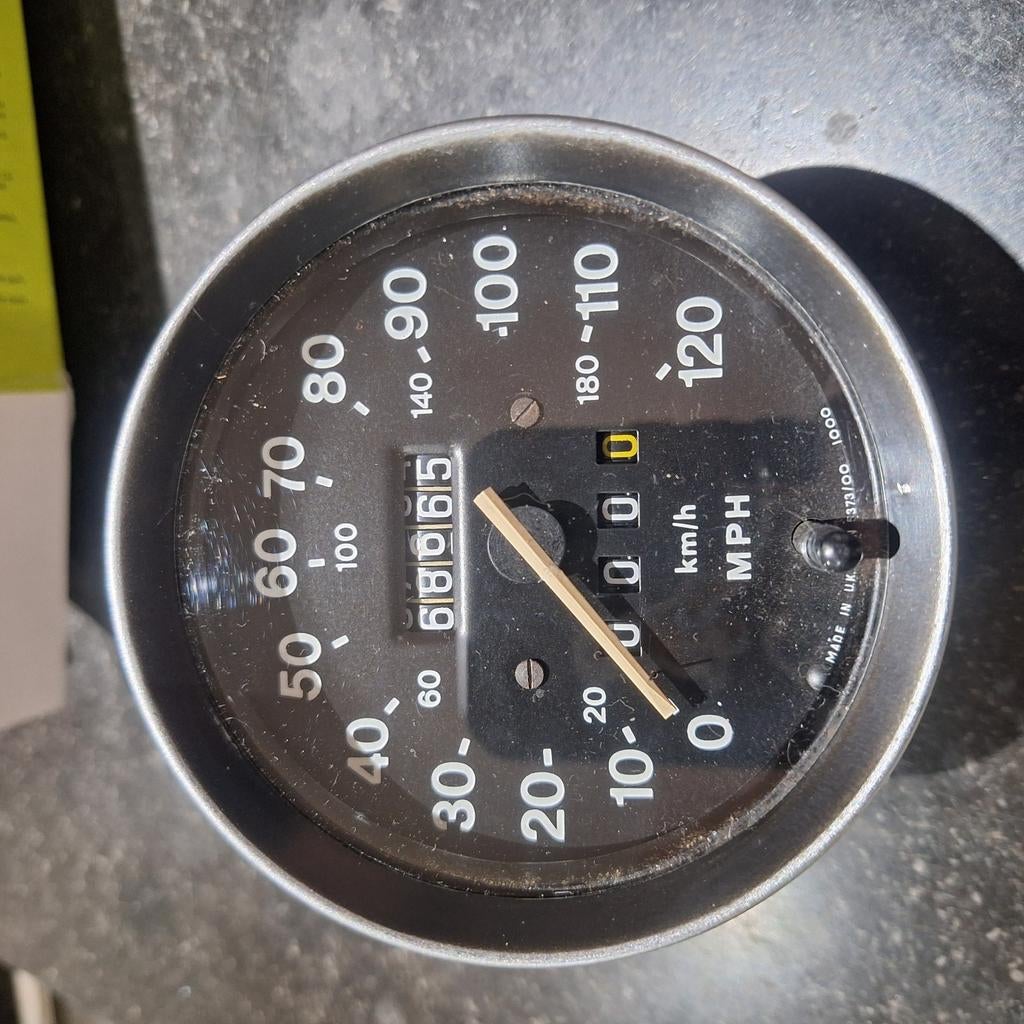 Compteur de vitesse MGB 1977-1980 US, Enlèvement ou Envoi