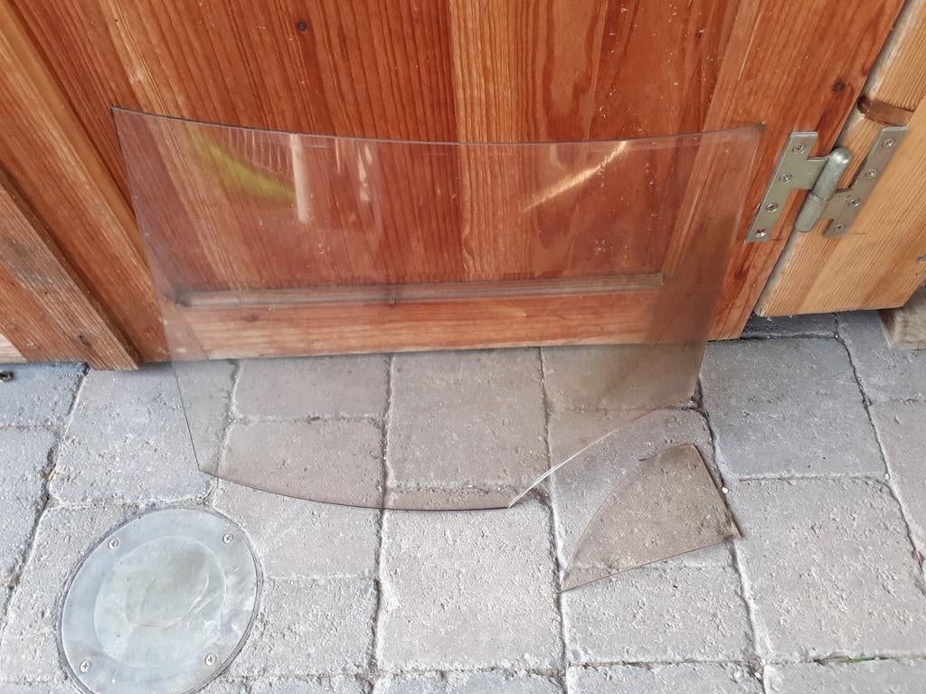 Vitre poele à pellet, Enlèvement ou Envoi, Utilisé