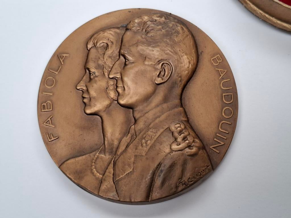 medaile fabiola en baudouin 15-12-1960, Enlèvement ou Envoi