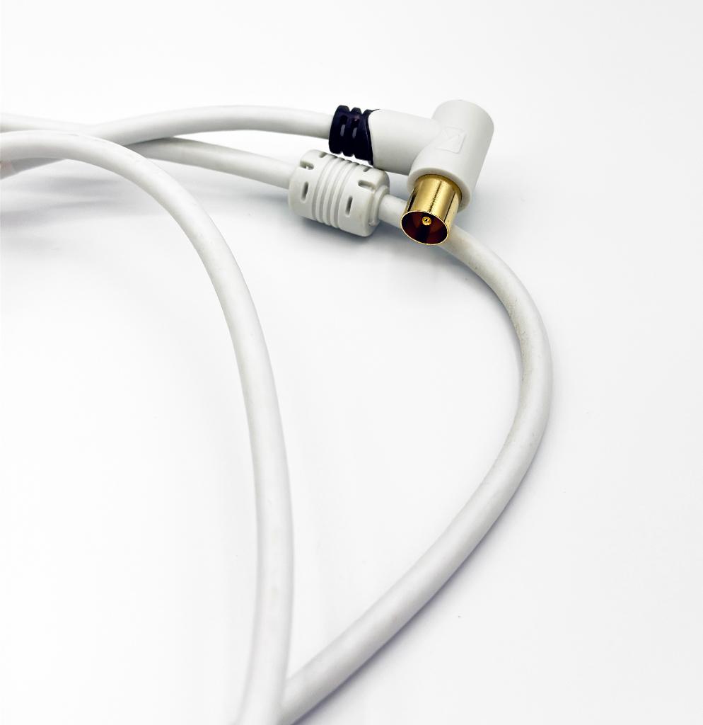 König coaxkabel / coax antenne kabel / KNS40020W10, Enlèvement ou Envoi, Utilisé, Moins de 2 mètres, Câble coaxial